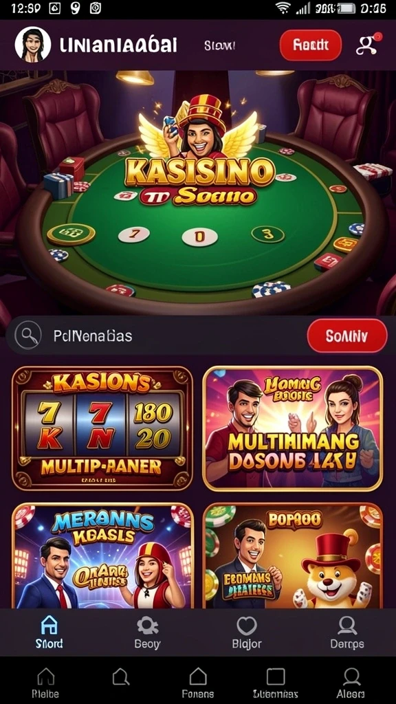 Tantangan seru di setiap level permainan.