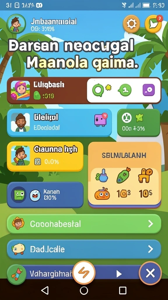 Tampilan utama aplikasi 8G8G yang menarik.