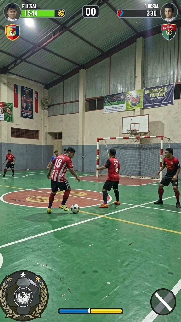 Tampilan antarmuka yang modern dan menarik.
