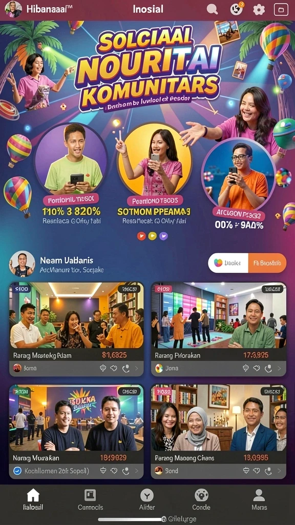 Tampilan antarmuka yang menarik dan mudah digunakan.