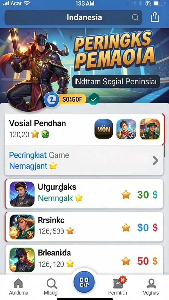 Tampilan antarmuka yang menarik dan mudah digunakan.