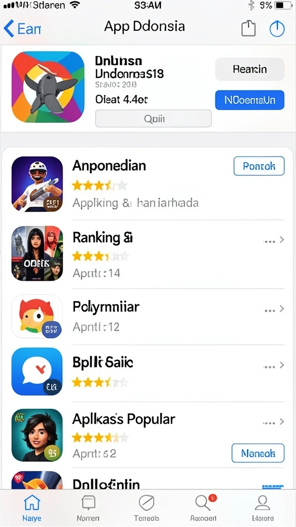 Tampilan menu bonus yang menggoda dan mudah diakses.