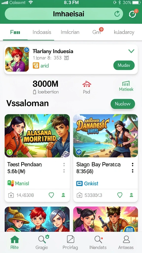Tampilan antarmuka yang mudah digunakan.