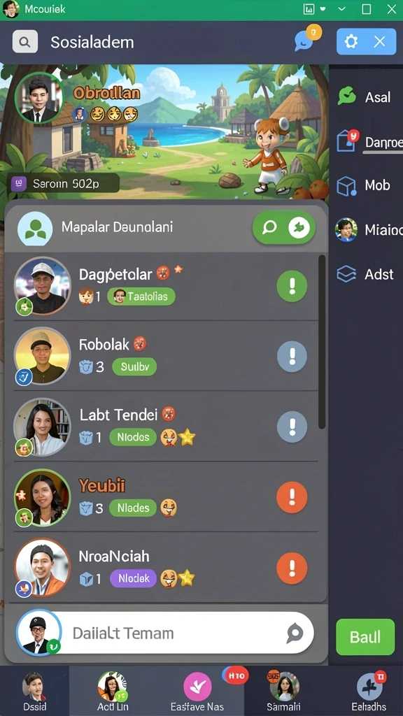 Banyak pilihan permainan yang seru dan menantang.