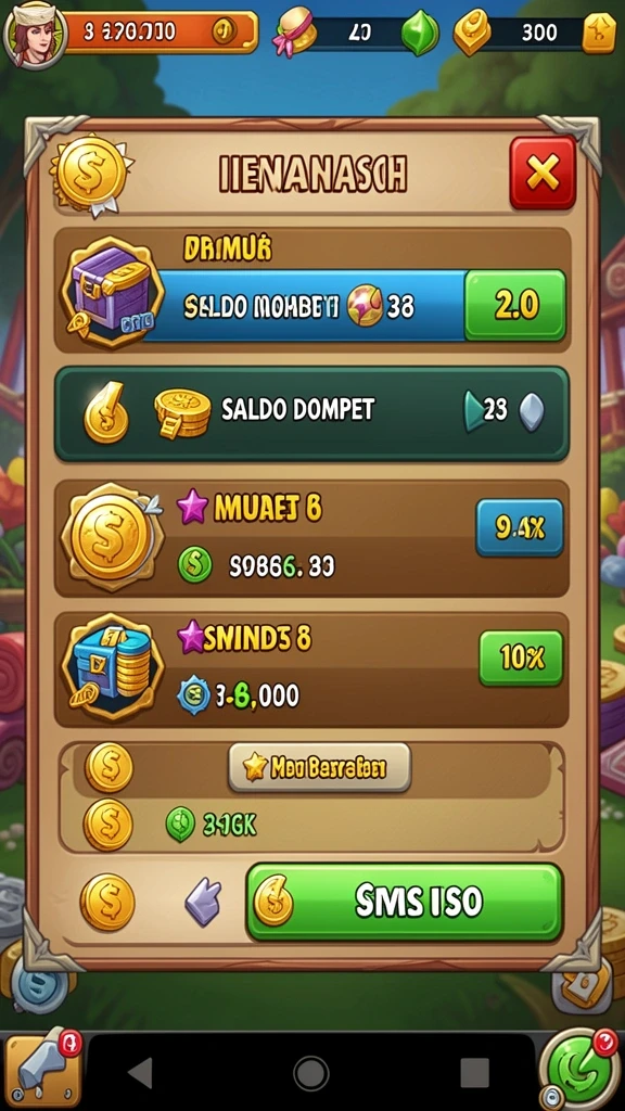 Screenshot menampilkan salah satu level yang menantang.