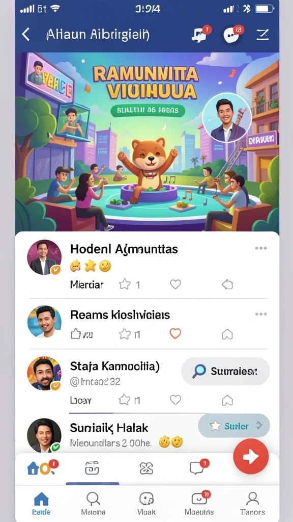 Antarmuka aplikasi yang user-friendly.
