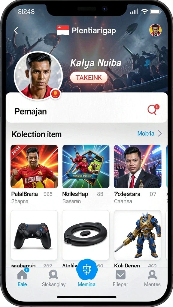 Fitur permainan yang beragam dan menyenangkan.