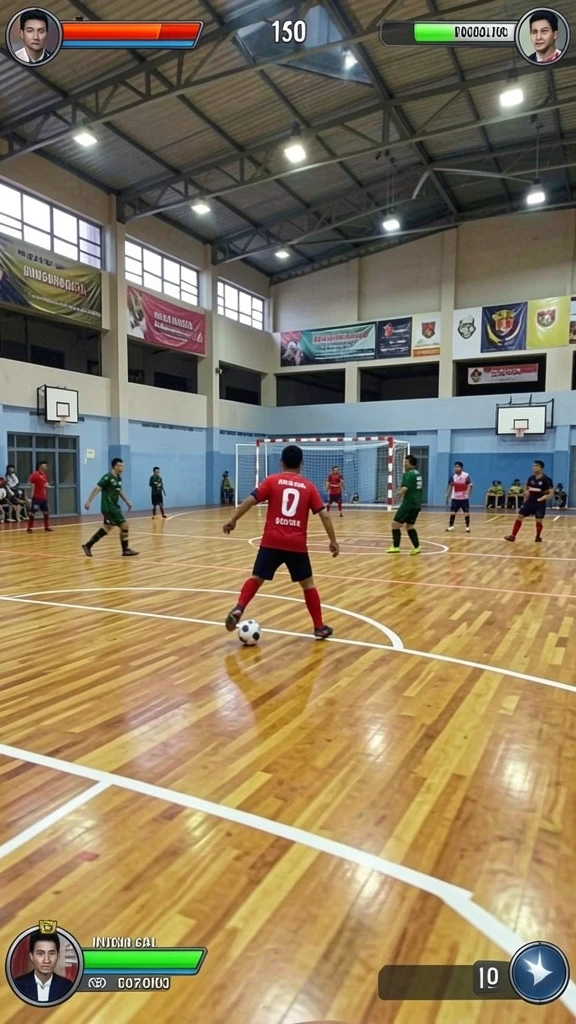 Antarmuka pengguna yang intuitif dan menarik.