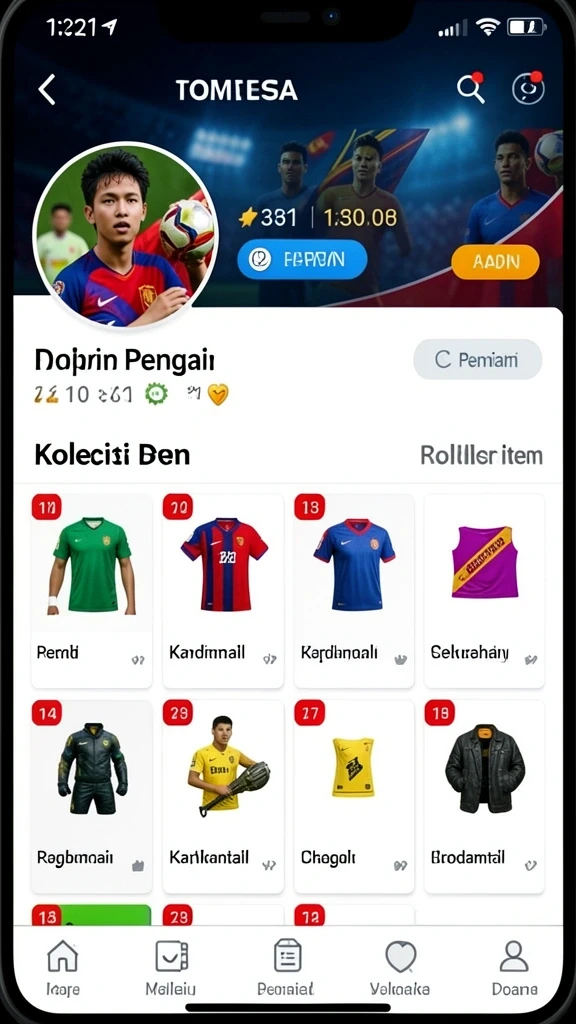 Karakter-karakter yang unik dan menarik.