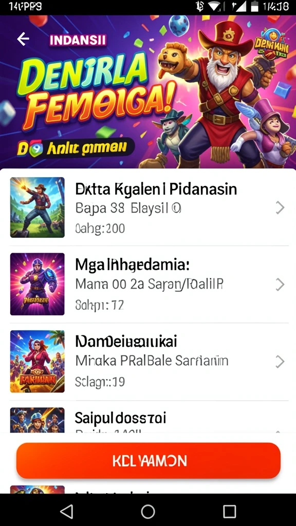 Tampilan antarmuka HOKIHEBAT yang menarik.