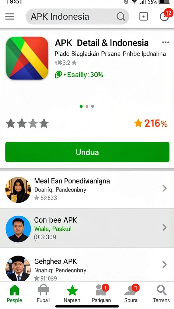 Tampilan awal yang menakjubkan dan mengundang.