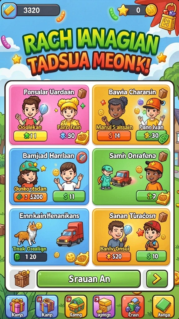 Level baru yang menantang dan penuh warna.