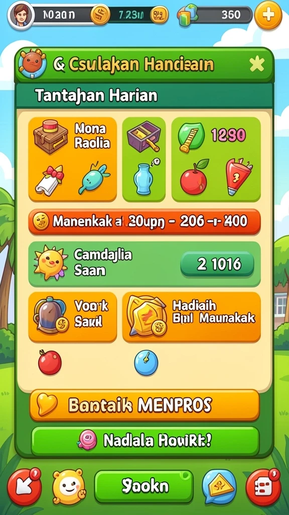 Tampilan antarmuka yang menarik dan mudah digunakan.