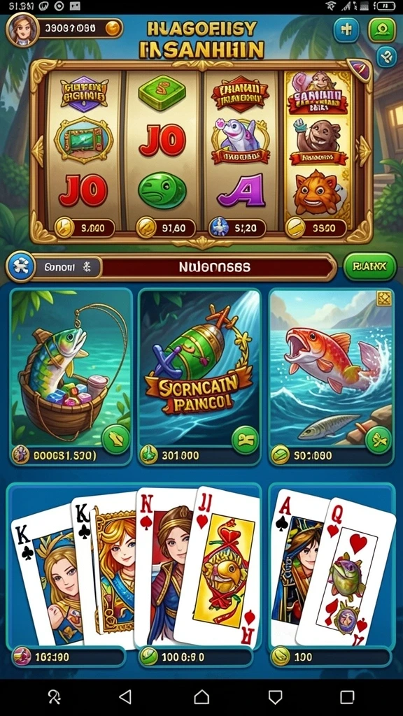 Screenshot menampilkan fitur bonus yang menguntungkan.