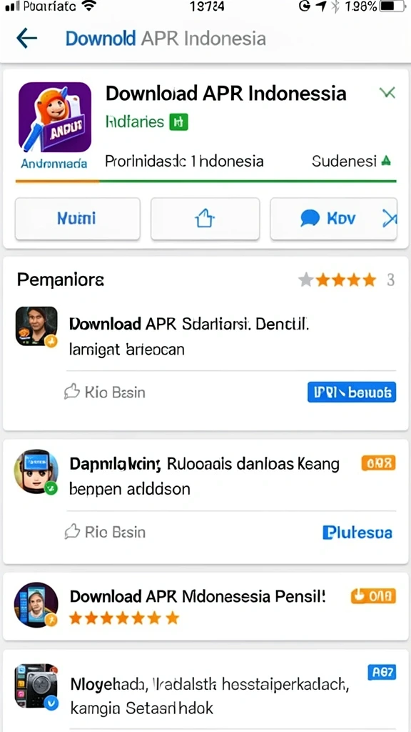 Tampilan antarmuka yang menarik dan user-friendly.