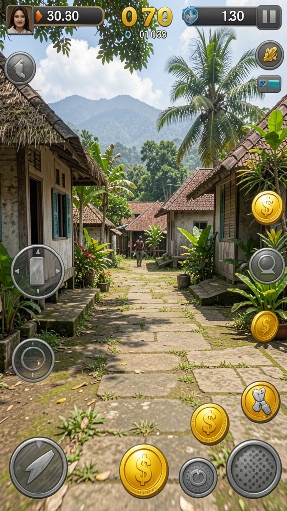 Berbagai karakter yang dapat dipilih dan dimainkan.