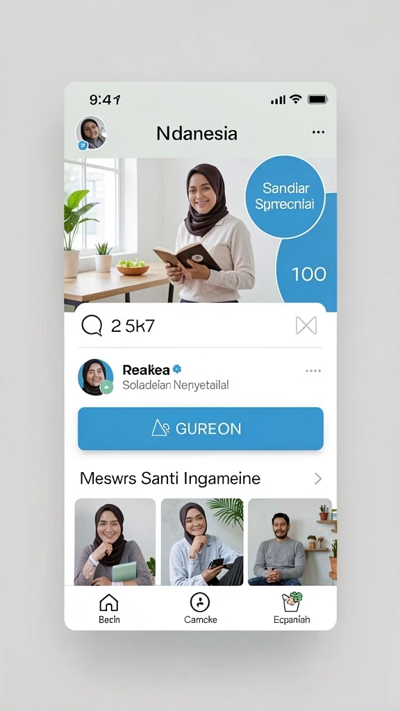 Tampilan antarmuka yang menarik dan mudah digunakan.