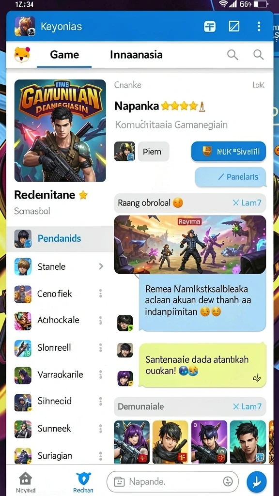 Tampilan antarmuka yang menarik dan mudah dinavigasi.