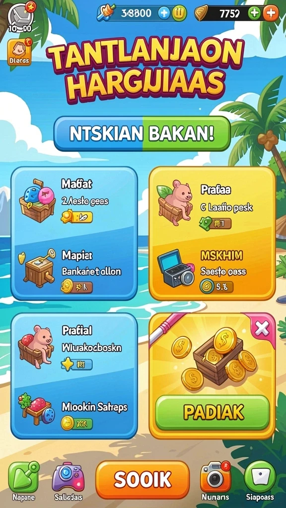 Level penuh tantangan yang menarik untuk dijelajahi.