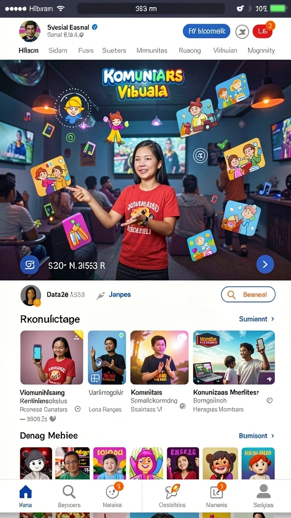 Ragam permainan menyenangkan dan menantang.