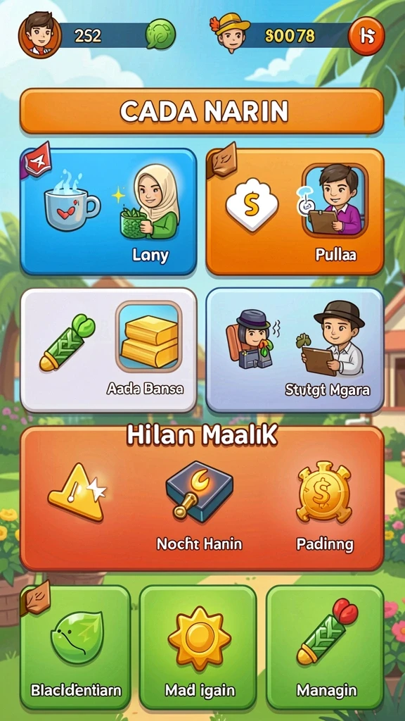 Tampilan antarmuka yang menarik dan mudah digunakan.