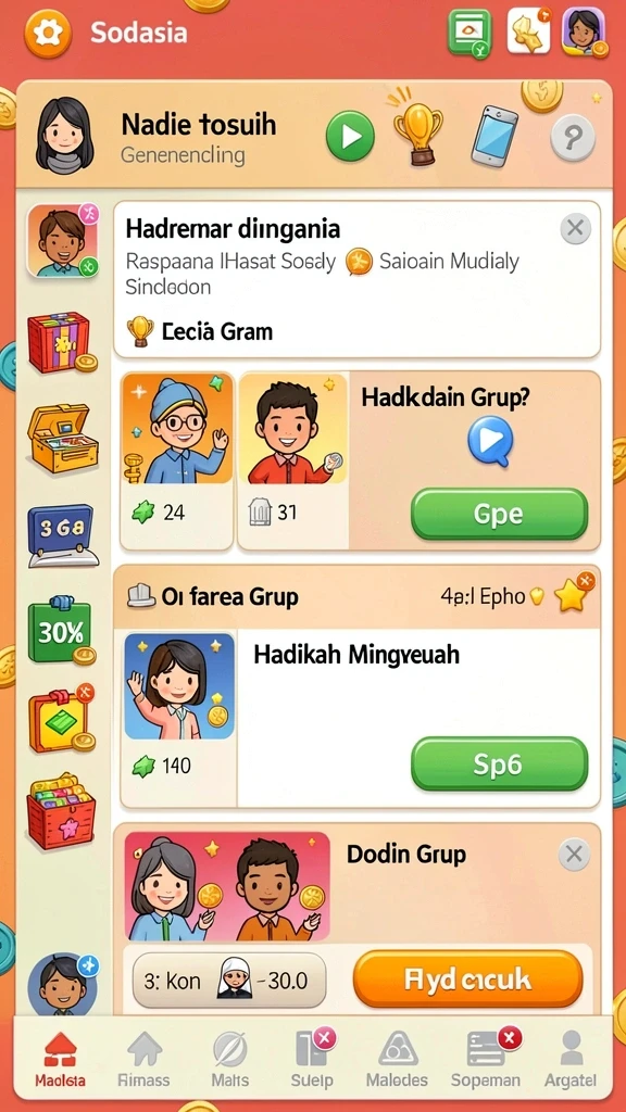 Fitur bonus yang menarik dengan peluang menang.