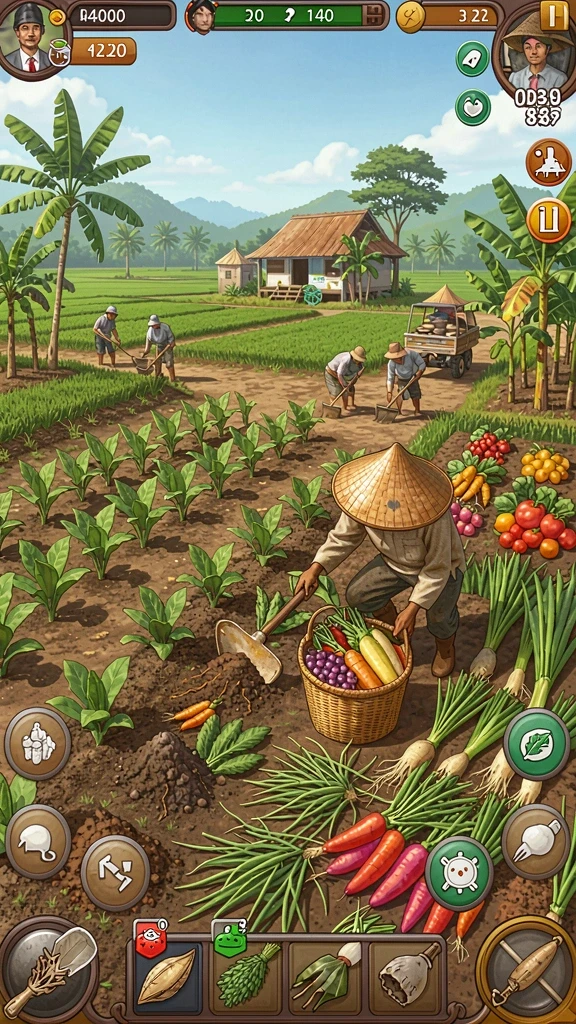 Fitur interaktif yang membuat permainan lebih seru.