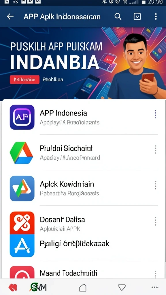 Tampilan antarmuka yang user-friendly.