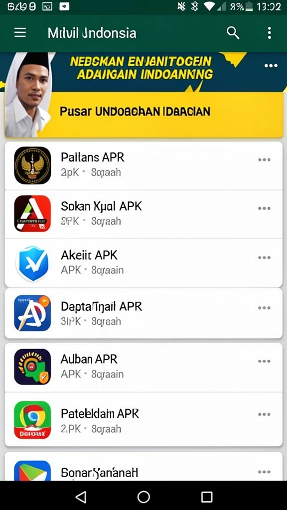 Beragam pilihan permainan yang tersedia untuk semua pemain.