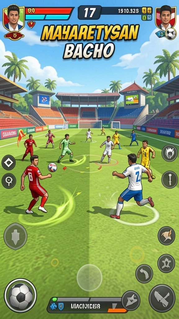 Screenshot dari fitur multiplayer yang mengasyikkan.