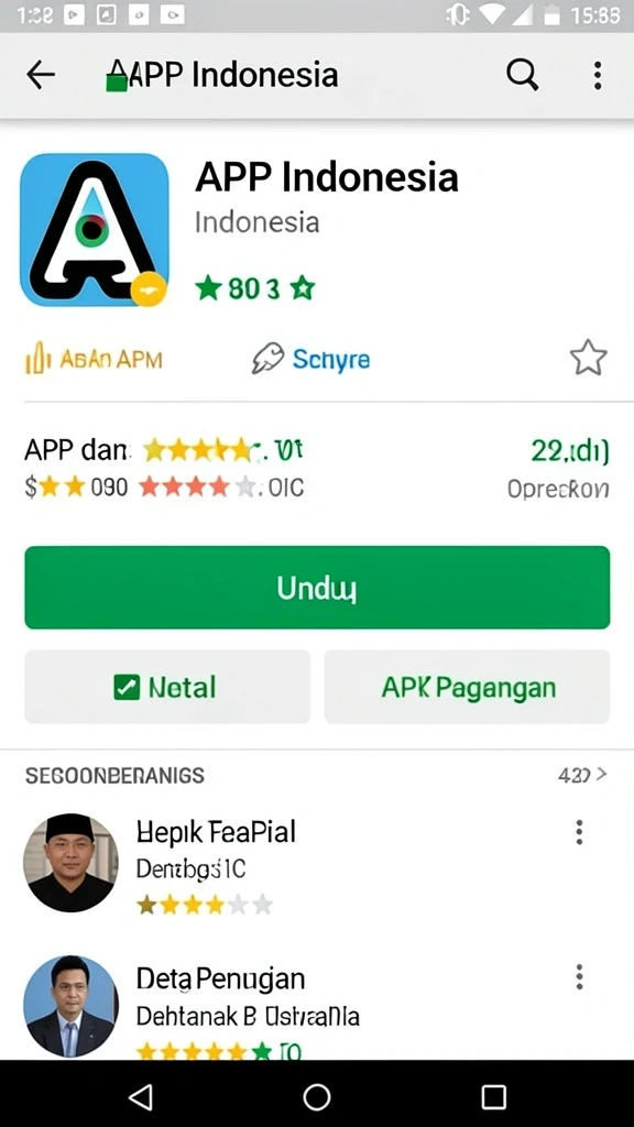 Screenshot menampilkan tampilan utama yang menarik.