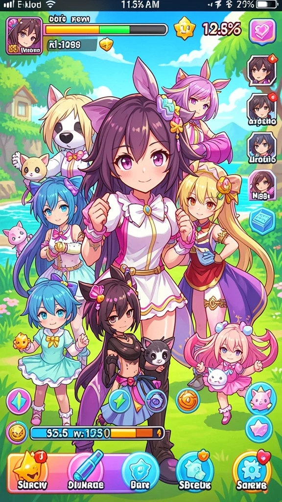 Screenshot menunjukkan mode permainan baru yang seru.