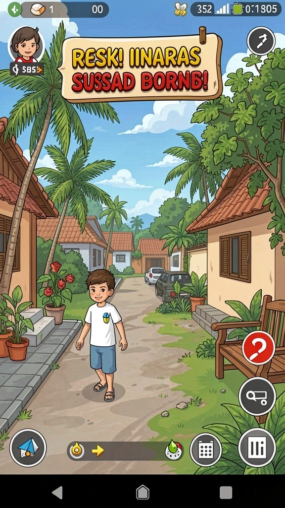 Screenshot menunjukkan aksi pertarungan yang menegangkan.