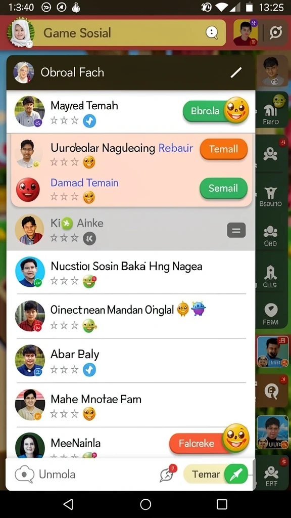 Tampilan antarmuka yang menarik dan intuitif.