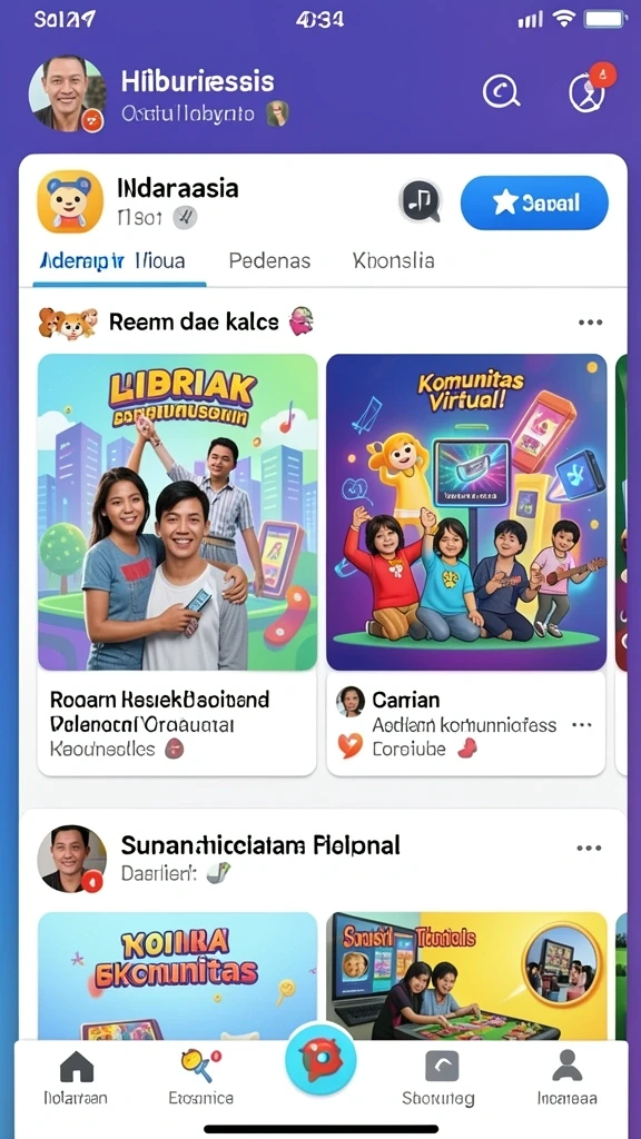 Tampilan antarmuka yang menarik dan mudah digunakan.