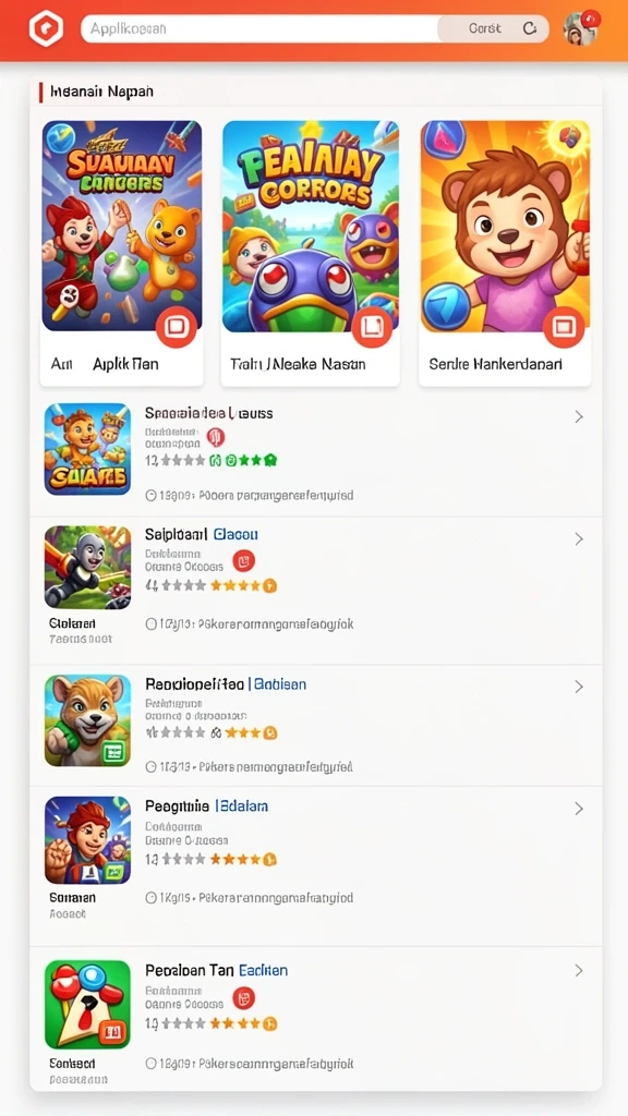 Tampilan antarmuka yang modern dan user-friendly.