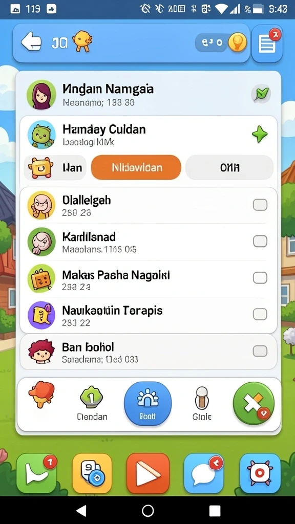 Tampilan antarmuka yang ramah pengguna.