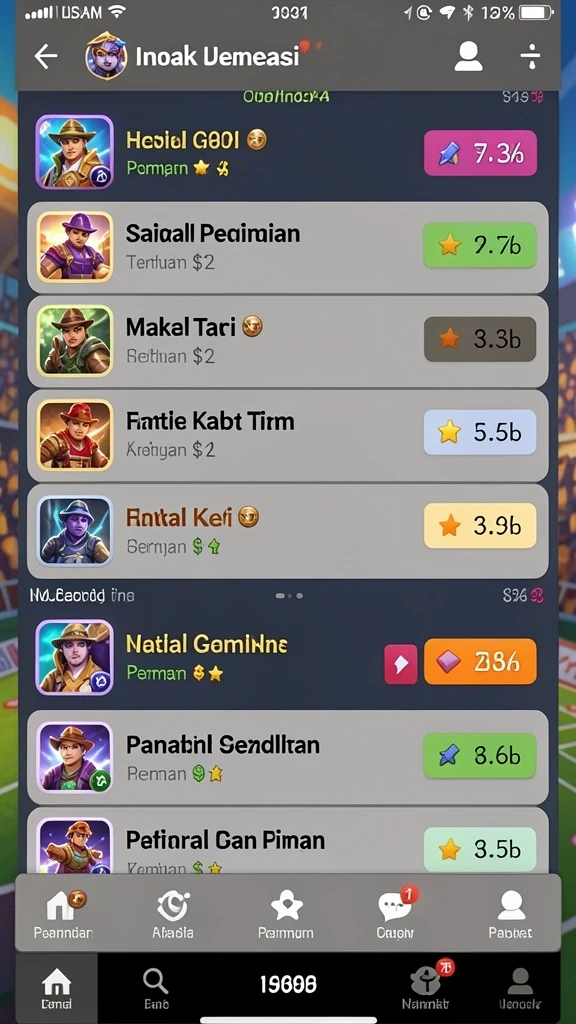 Tampilan antarmuka aplikasi SPBU77 yang menarik.