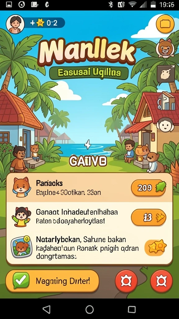 Karakter dengan kemampuan unik dan menarik.