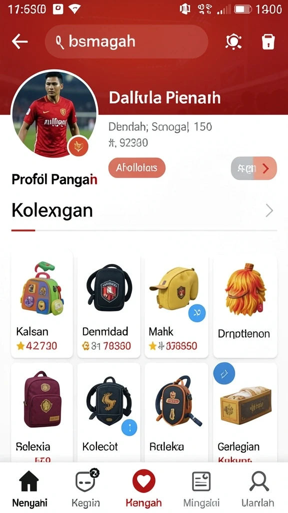 Tampilan antarmuka yang menarik dan user-friendly.
