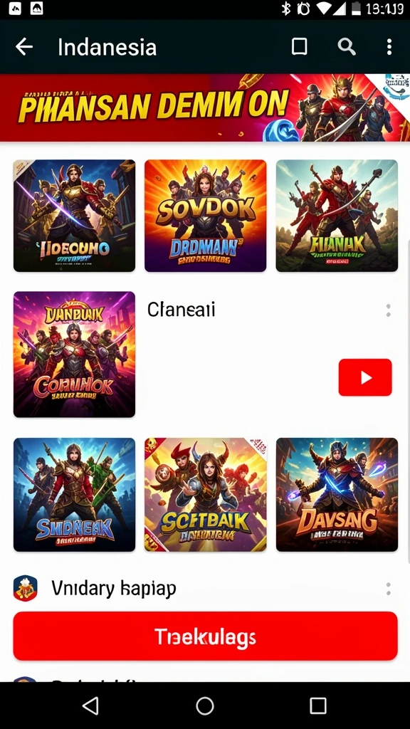 Fitur permainan yang beragam dan menarik.