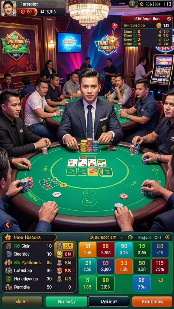 Tangkapan layar dari pertandingan multiplayer yang mendebarkan.
